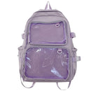 Japanese Style Transparent Ita Bag for Girls Comic Cons Large Capacity Women Backpack Fashion School Bags for College Student JK - M & M Global