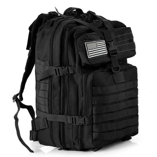 25L/50L Sturdy Nylon Waterproof Tactical Sports Trekking Fishing Hunting Camping Hiking Bag Backpack Outdoor Rucksacks - M & M Global