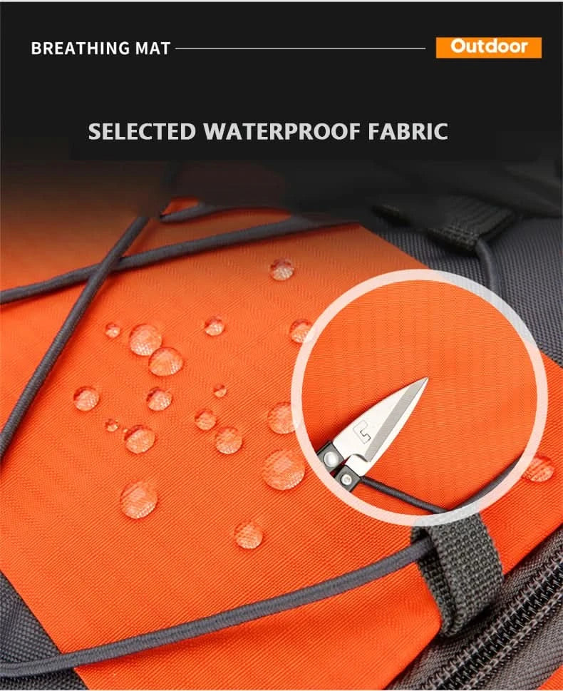 Waterproof hiking backpack, lightweight outdoor hiking bag, high-quality large capacity travel bag for hiking - M & M Global