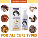 Styling Elastin Anti-Frizz Curly Hair Cream Long-Lasting Natural Definition & Bounce Moisturizing Shaping Perm Care Styling Full - M & M Global