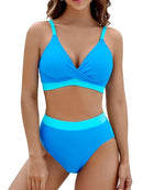 2025 Strappy Bikini High Waist Swimsuit Women Sexy Solid Swimwear Female Bathers Swimming Bathing Swimming Swim Suit Beachwear - M & M Global