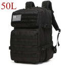 25L/50L Tactical Backpack Molle Bag Outdoor Bags Backpack for Hiking Camping Trekking Hunting Fishing GYM Bags Backpacks - M & M Global