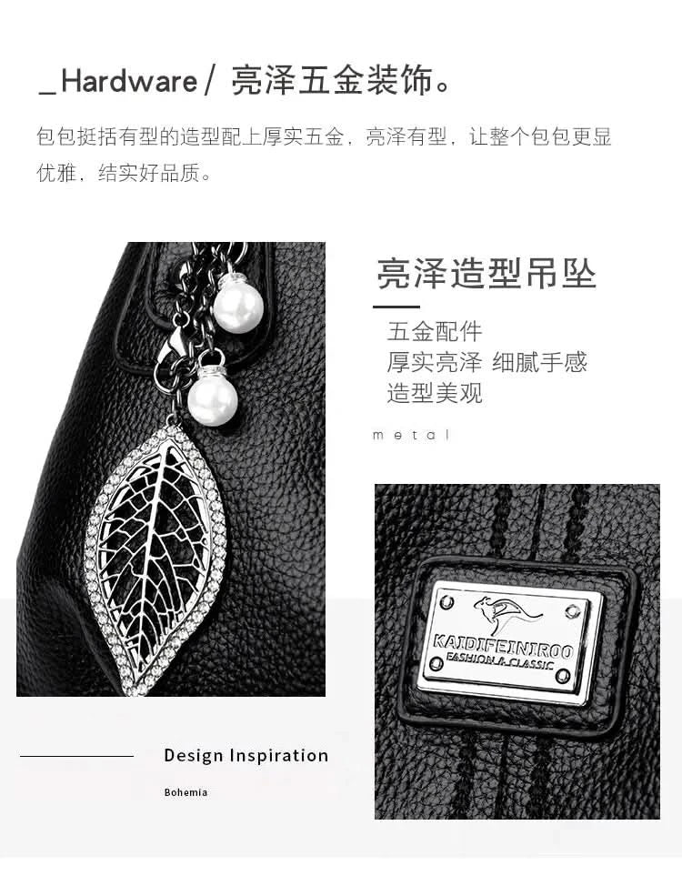 Women'S Bag 2025 New Designer Mid Year Lady Mom Crossbody Large High-Capacity Handbag - M & M Global