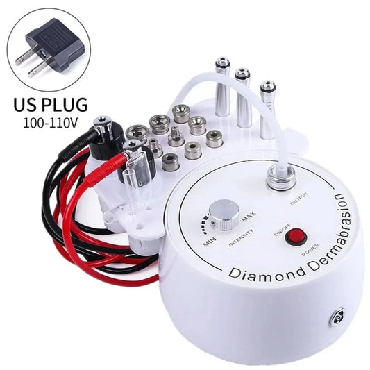 Professional 3 in1 Diamond Microdermabrasion Machine Water Spray Exfoliation Beauty Machine Removal Wrinkle Facial Peeling Tools - M & M Global