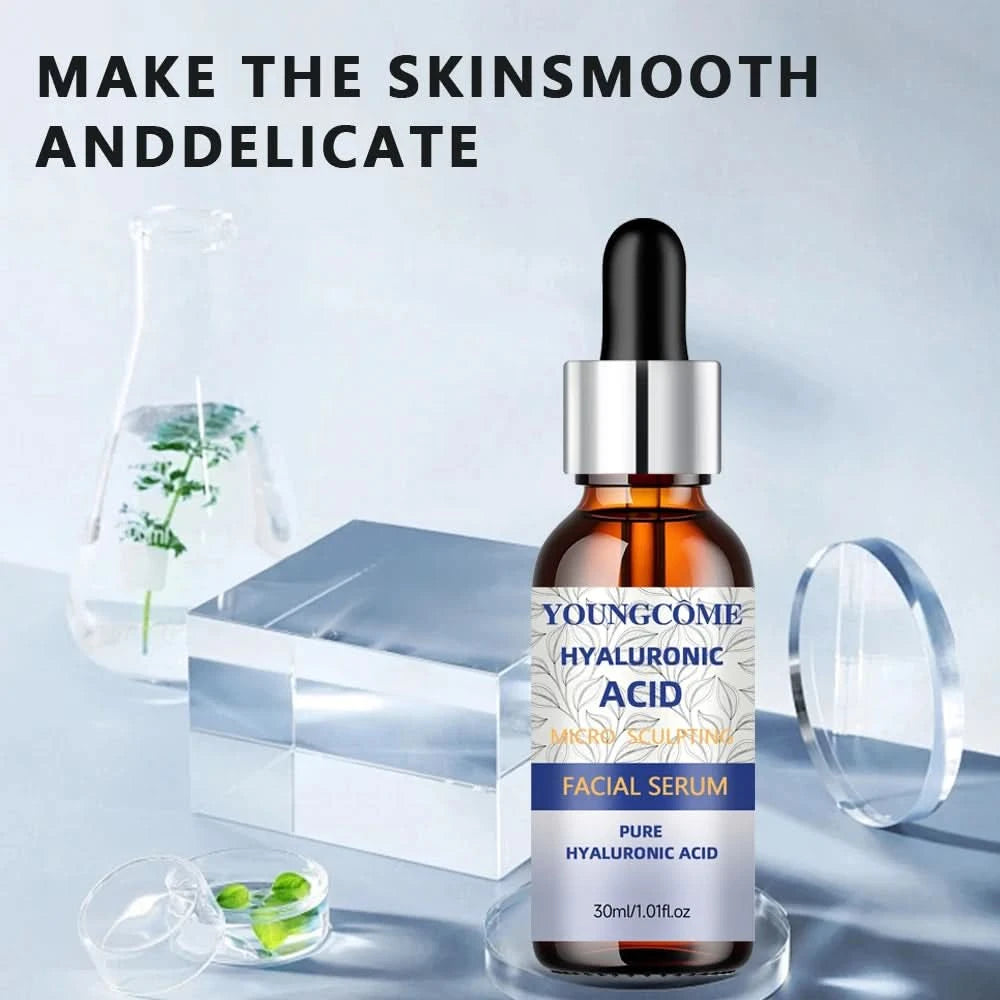 YOUNGCOME Hyaluronic Acid Facial Serum Nourishes The Skin Remover Moisturizing Repair Anti-aging Essence Facial Skin Care - M & M Global