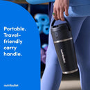 Flip Portable Blender with Insulated Cup, Cordless, Brushed Stainless, NBPB50350SS - M & M Global