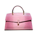 Crocodile Pattern Leather Women's Handbags Luxury Fashion Lady Shell Shoulder Crossbody Bag Top Handle Messenger Bags - M & M Global
