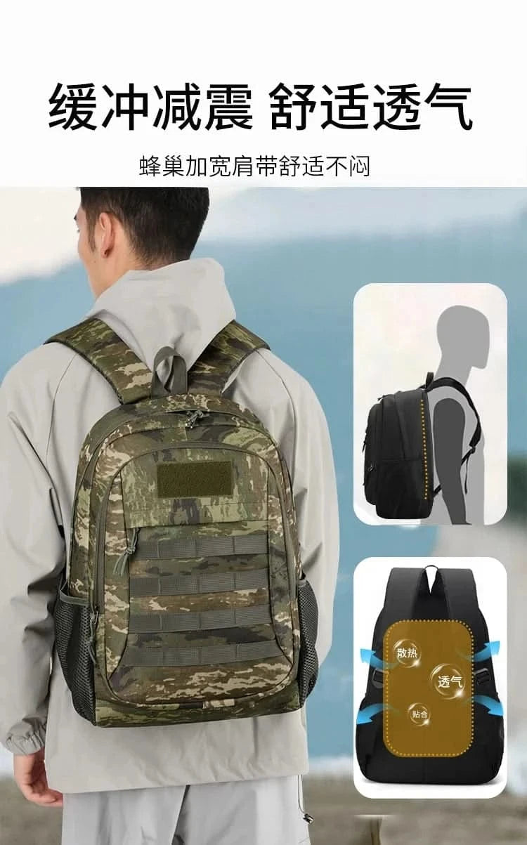 High Quality Large Capacity Outdoor Tactical Backpacks Waterproof Multi Functional Backpack Outdoor Trekking Camping Backpack - M & M Global