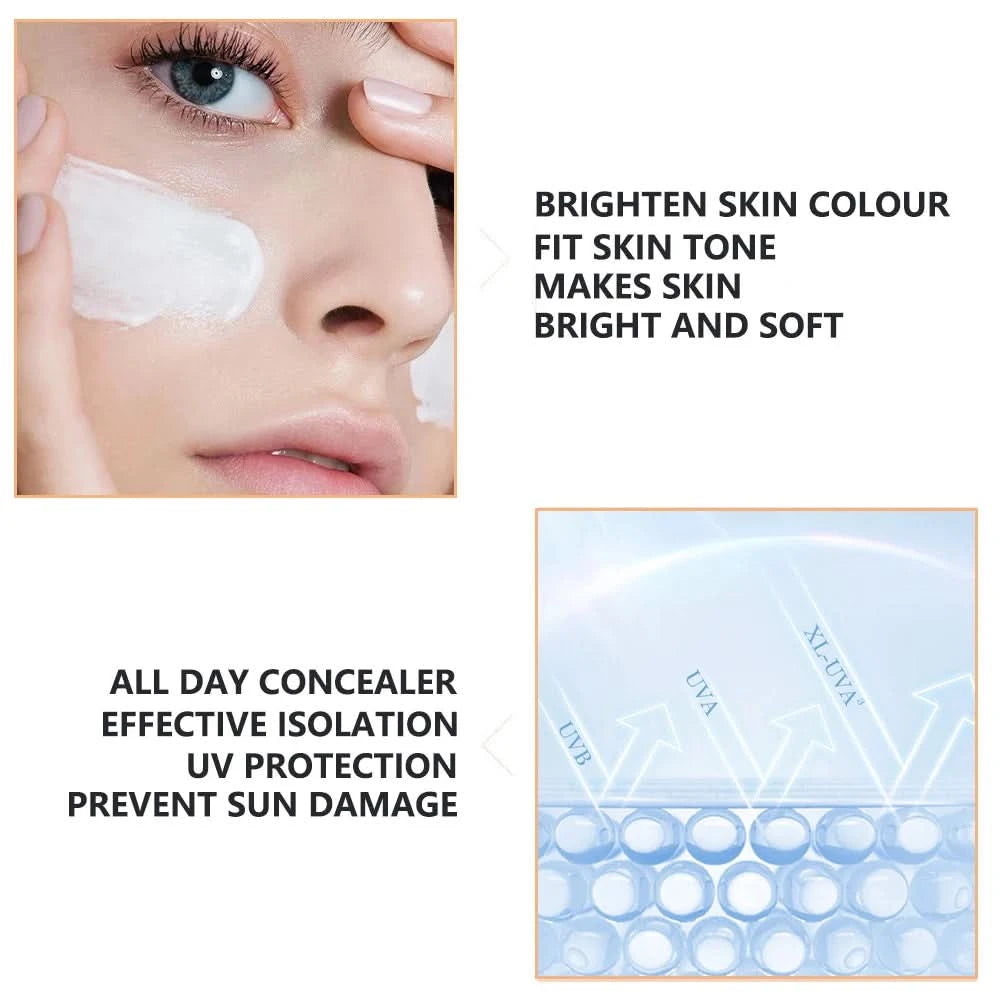 Korea 5ml BB Cream Glow Pigment Starter Kit Facial Niacinamide Foundation Cream Moisturizing Rejuvenation Skin Care - M & M Global