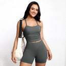 Women High Waist Pocket Yoga Sport Biker Shorts Leggings For Fitness Lift Hips Running Workout Yoga Pant