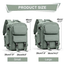 Travel Bakcpack for Women Reinforced Waterproof Notebook Backpack 45x36x20 Men Casual School Bakcpack Flight Cabin Bag 40x20x25 - M & M Global