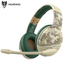 NUBWO Dual G08 Wireless Gaming Headset with Microphone for PS5, PS4, PC, Mobile, Switch, 2.4GHz Bluetooth Wireless Headphones