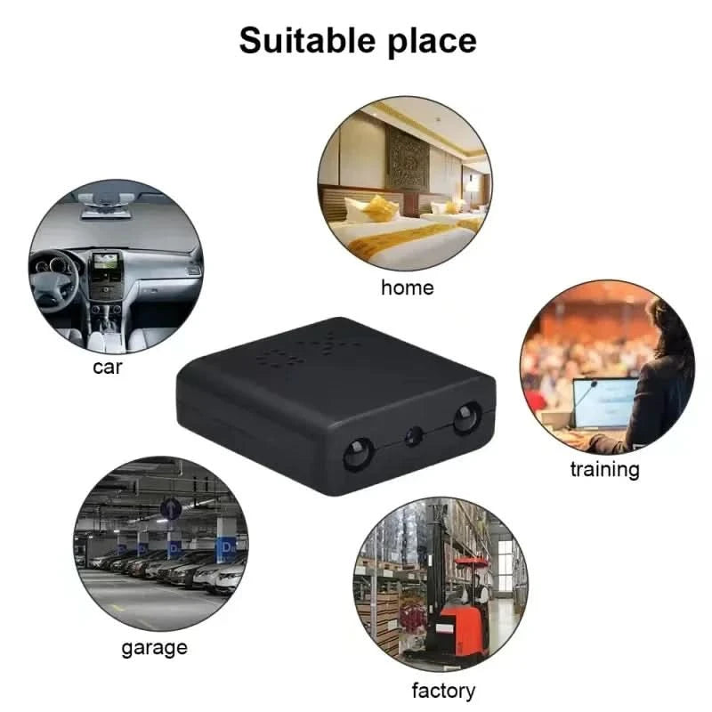 Mini Camera Full HD 1080P Surveillance Home Security Camcorder Night Vision Micro Cam Motion Detection Video Voice Recorder Meet - M & M Global