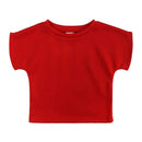 Fashion Kids Little Girls Clothing 2 Pieces Sets Cotton Solid Casual T-shirt+Elastic Waist Pants Young Children Outfits 1-6Y - M & M Global
