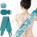Exfoliating Body Scrubber Set - Includes Back Scrubber, Bath Glove And Shower Bath Sponge Loofah - M & M Global