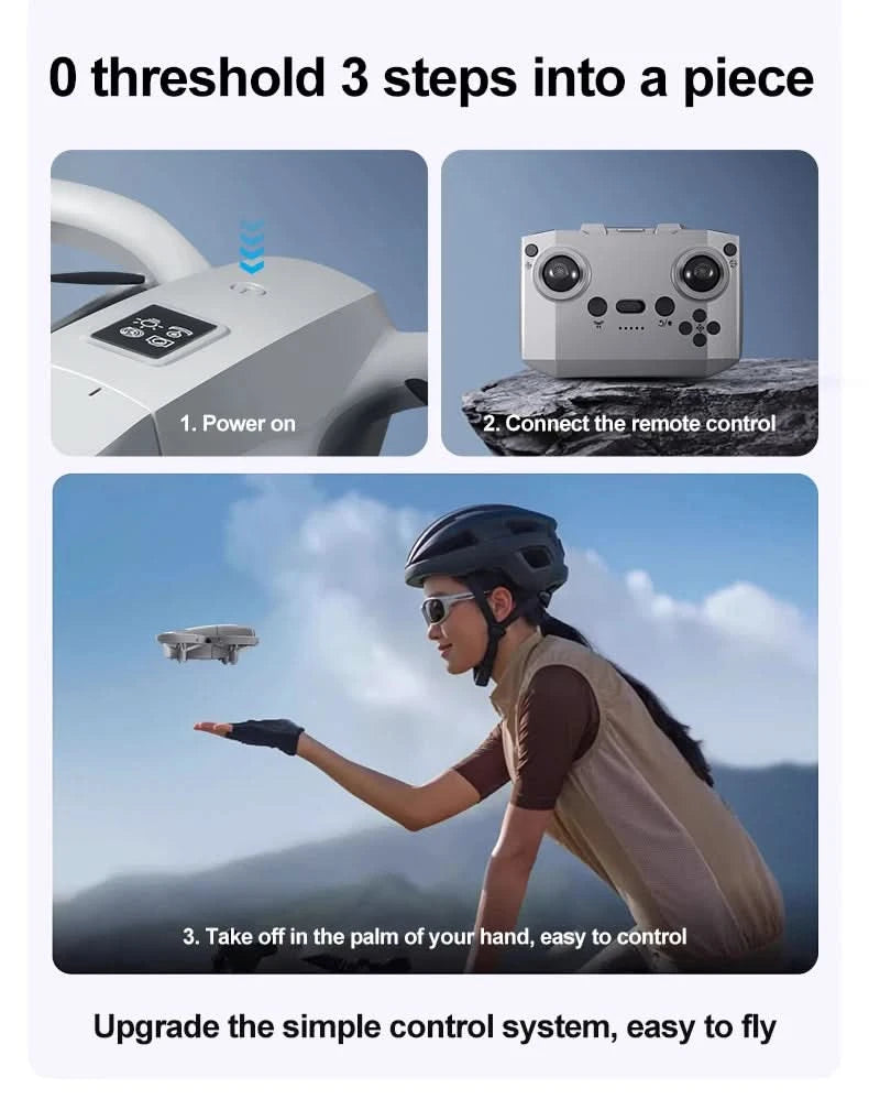 Original GT3 8K GPS Professional RC Drone Aerial Photography Remote Control Aircraft 5G HD Dual Camera Quadcopter Toys UAV Gifts - M & M Global