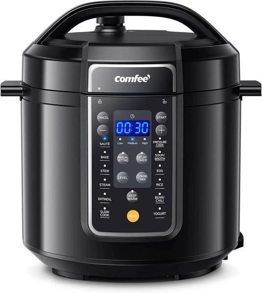 9-in-1 Electric Pressure Cooker, 14 Presets Instant Multi Cooker Olla de Presion Non-Stick Pot Yogurt Maker Rice Cooker Slow Coo - M & M Global