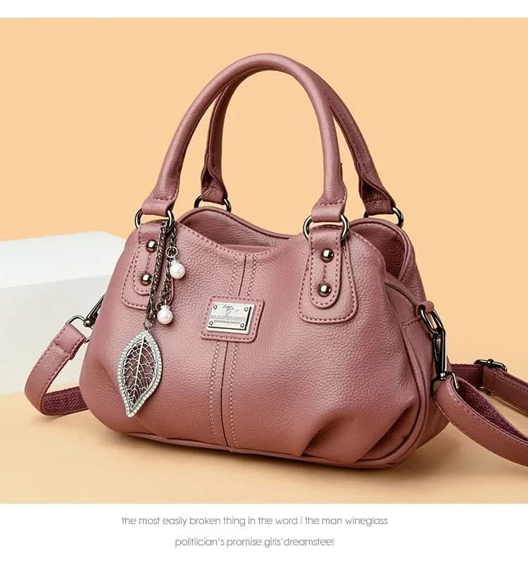 Women'S Bag 2025 New Designer Mid Year Lady Mom Crossbody Large High-Capacity Handbag - M & M Global
