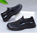 Summer New Men's Baotou Casual Net Surface Breathable Beach Shoes Lightweight Non-slip Sandals for Men sandal casual sneakers - M & M Global