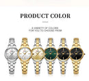 CURREN-Women's Simple Dial Wristwatch, Elegant and Charming Bracelet Quart Watches for Lady, Fashion Brand - M & M Global