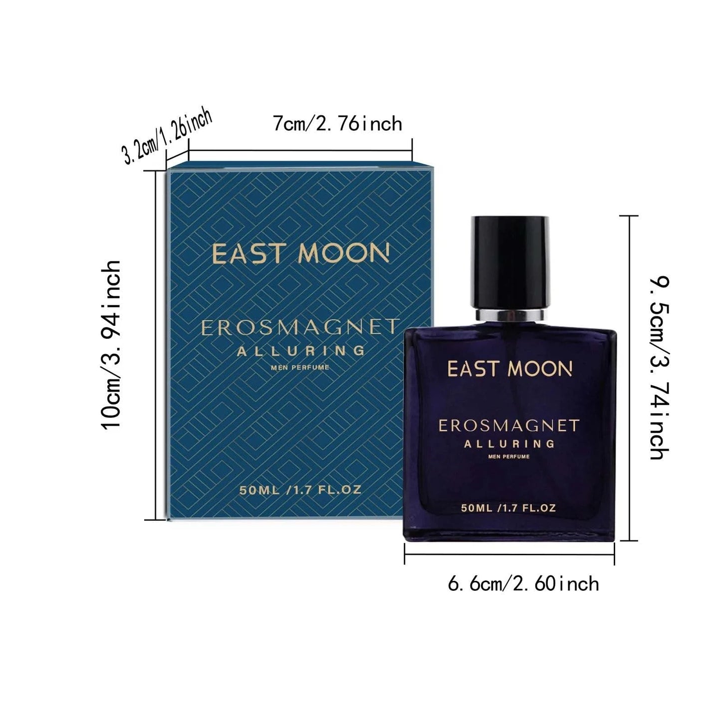EAST MOON Men Perfume Make You Exude a Youthful and Masculine Atmosphere and Release Your Youthful Charm Perfume for Men 50 ml - M & M Global