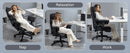 Dowinx Big and Tall Office Chair with Pocket Spring Cushion and Lumbar Support,High Back Computer Gaming Chair with Armrests