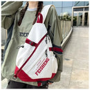 Techwear Style Outdoor Motorcycle Sport Single Shoulder Backpack Unisex Hip Hop Multifunction Chest Bag Tactical Crossbody Bag - M & M Global