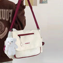 Women's Bag Korean Style Female Messenger Bags College Large Capacity Versatile Shoulder Bag Student School Bags Bolsos Sac - M & M Global