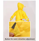 Children Rainwear And Rain Pants Sets Kids Boys Girls Waterproof Jumpsuit Hooded One-Piece Cartoon Dinosaur Waterproof Baby Suit - M & M Global