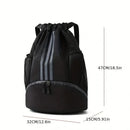Gym Bag Fitness Backpack Women Men Basketball Backpack Outdoor Soccer Football Storage Bags Training Drawstring Sports Knapsack - M & M Global