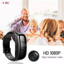 HD Mini Camera Watch 8-256GB Video Voice Recorder Bracelet USB Flash Driver Dictaphone Noise Reduce Sound Recording Wristband - M & M Global