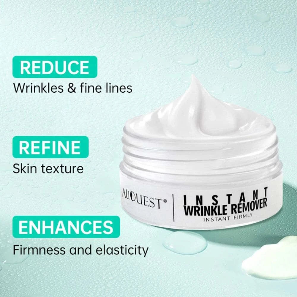 AUQUEST 5 Seconds Instant Anti Wrinkle Face Cream Peptide Anti Aging Lifting Firming Nourish Facial Cream Skin Care - M & M Global