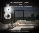 ICSEE 4K 8MP E27 Bulb WiFi Camera Dual Lens Dual Screen Auto Tracking Two Way Audio Color Night Vision Outdoor Security Camera - M & M Global