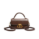 Small Leather Armpit Bags for Women, Chain Shoulder, Crossbody Bag, Ladies Vintage Underarm Handbags, Summer - M & M Global