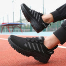 2025 Men's Running Shoes Knitted Mesh Breathable Fashion Casual Sports Shoes Comfortable Fitness Lightweight Men's Casual Shoes - M & M Global