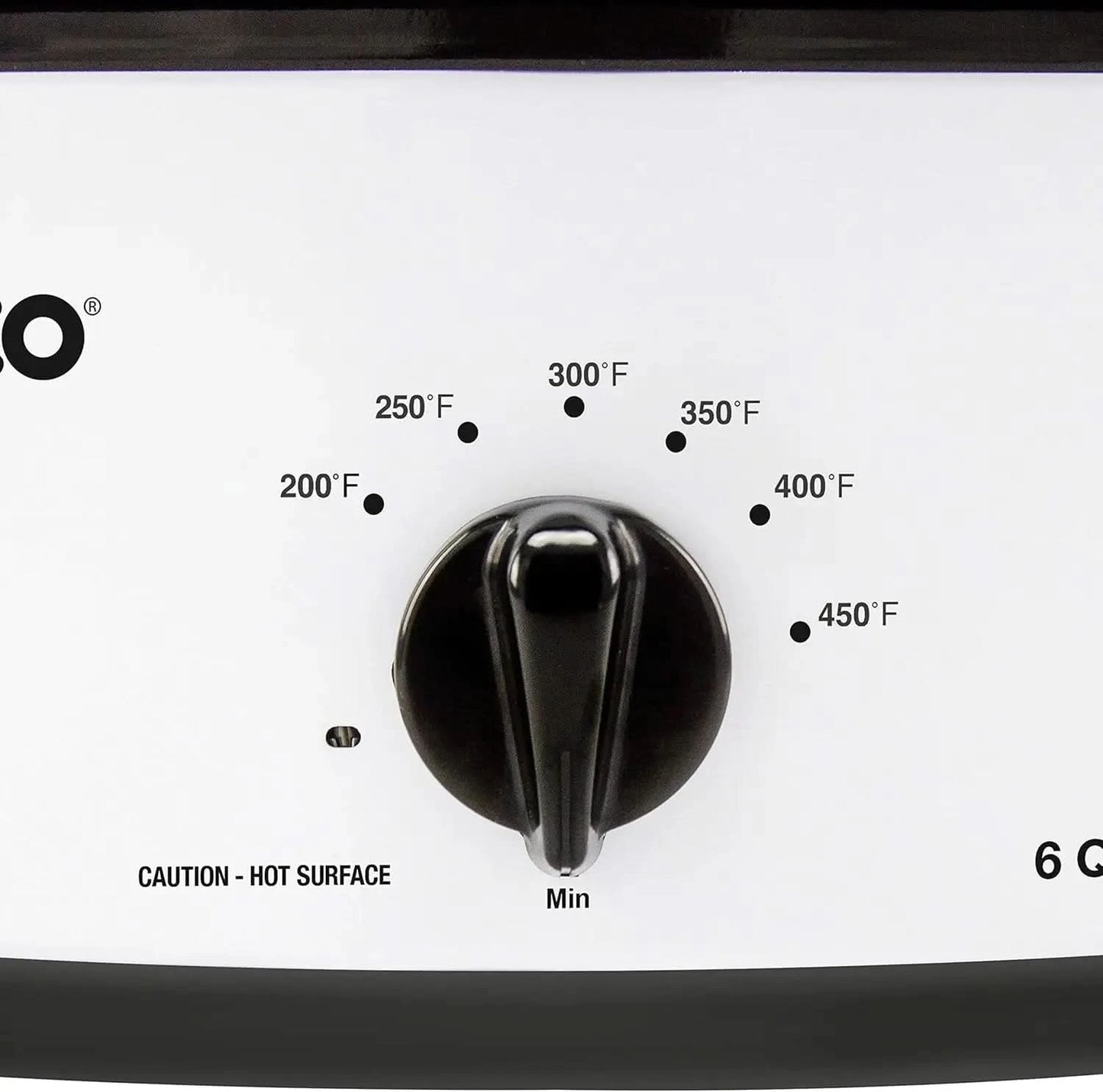 4816-14 Porcelain Roaster Oven, 6 quart, White - M & M Global