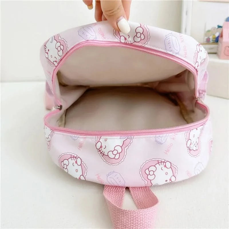 Kawaii Hello Kitty Kuromi Cinnamoroll Backpacks Cute Cartoon My Melody Pochacco Pompom Purin Anime Storage School Bag Sac A Dos - M & M Global