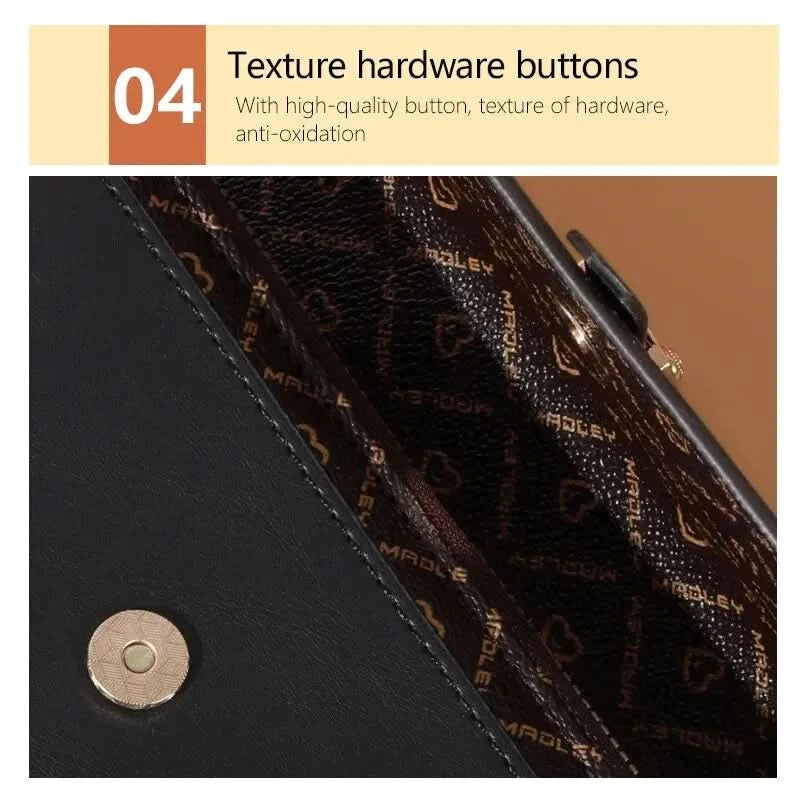 Mini Women's Wallet Handbag Multi Card Large Capacity Casual Shoulder Bag Mobile Phone Packet Fashion New Style Crossbody Wallet - M & M Global