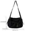 Fashionable Crossbody Bag with Drawstring Accent - Spacious & Secure Zipper Closure - Includes Stylish Bag Charm - M & M Global