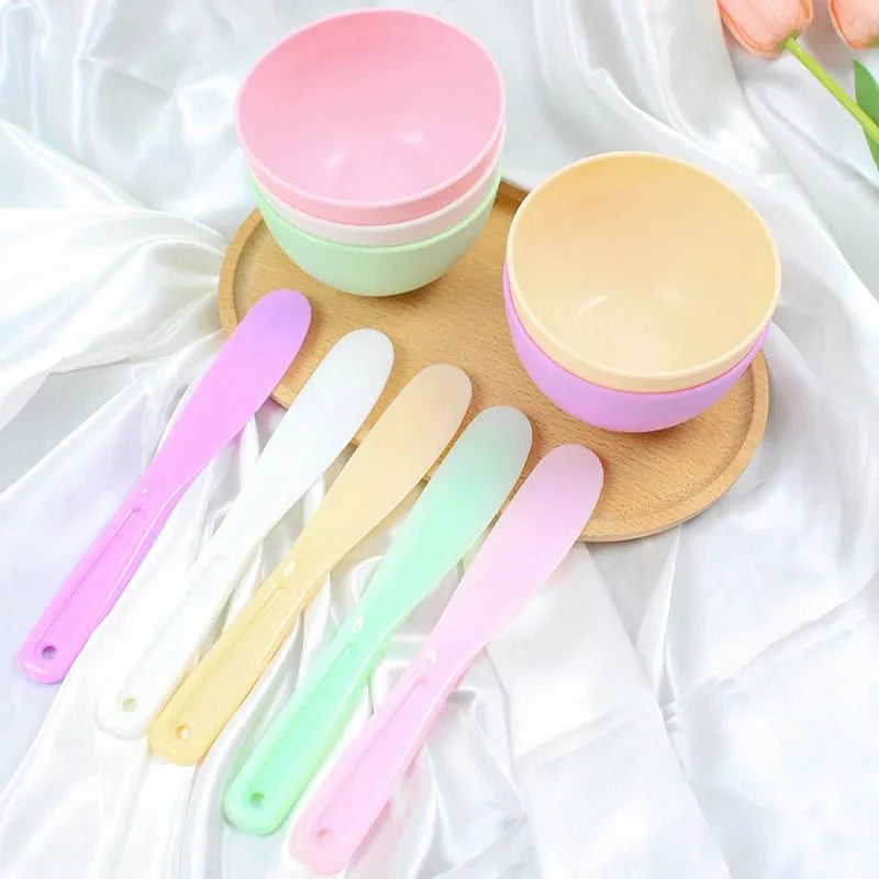 Non-Toxic Mixing Bowls Multi-Purpose Silicone Lightweight Facial Supplies Eco-Friendly Skincare Tools for Beauty Salon - M & M Global