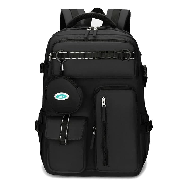 Fashionable large capacity multi pocket multifunctional outdoor travel backpack, handbag hiking bag suit - M & M Global