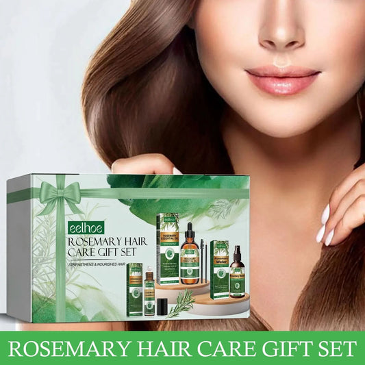 Rosemary Hair Care Set Contains Rosemary Hair Roller Hair Spray Essential Oil Nourish Hair Soft Fluffy Strong Moisturizing Root - M & M Global
