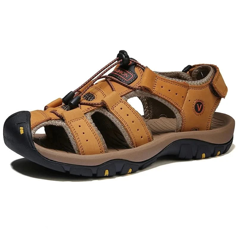 Outdoor Wading Summer Sandals For Men Anti Slip Cool Casual Shoes With Arch Support Plus Size 38-48 Beach Sandalias - M & M Global
