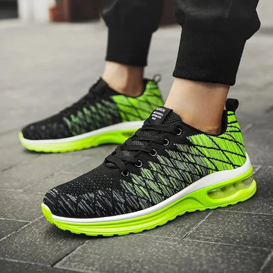 MAEDEF Men‘s Shoes Summer Breathable Classic Fashion Running Sneakers for Man Outdoor Light Comfortable Mesh Shoes Walking Shoe - M & M Global