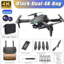E99Pro Drone HD Professional 4k drone Dual Camera WIFI fpv Aircraft Quadcopte Obstacle Avoidance Aerial Photography Drone - M & M Global