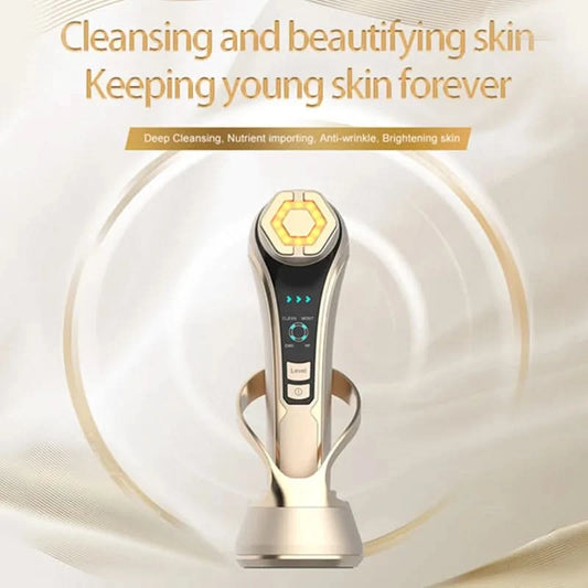 New Facial Lifting and Firming Rejuvenation RF Beauty device Home Face  device  EMS Microcurrent Beauty device Gift - M & M Global