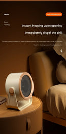 Small Portable Mini Heater High-quality PTC Ceramic Fast Heating 3 Heating Modes Multiple Protections Compact for Indoor