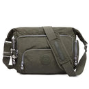 High Quality A4 Men Women Shoulder Messenger Bag Cross Body Large Capacity Purse Waterproof Lightweight Blue Purple Red M1304 - M & M Global