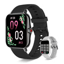 Smart Watch for Women(Call Receive/Dial), Fitness Tracker Smartwatch for Android iOS Phones Heart Rate Sleep Monitor Pedometer