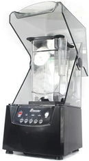 Soundproof Blender, 110V 2600W 1.8L Commercial Fruit Juice Smoothie Maker With Shield Quiet Sound Enclosure for Puree, Ice Crush - M & M Global